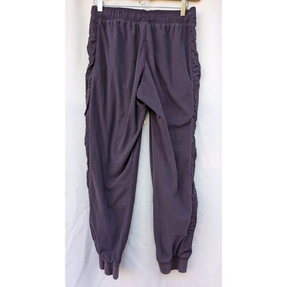 Adidas Mens Favorites Winterized Track Pants Purple Pockets Drawstring M - Picture 4 of 6